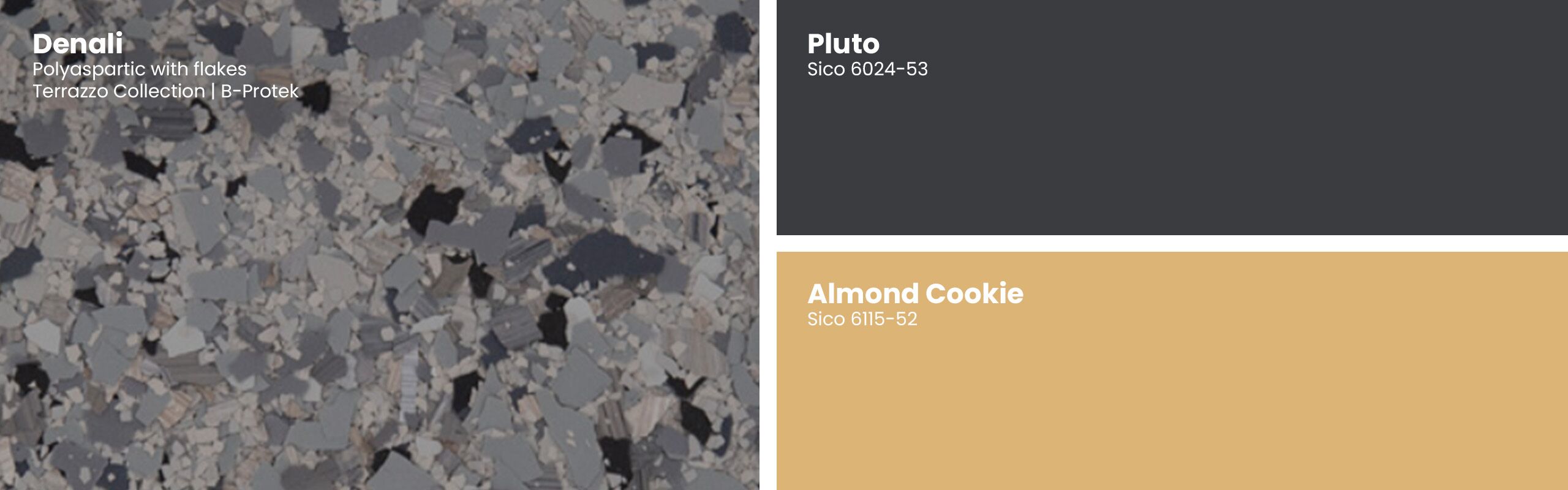 alt="Terrazzo-look floor Denali by B-Protek"